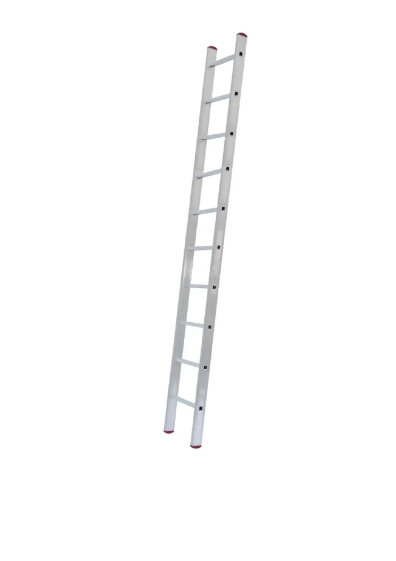 Tek Parça 10 Basamaklı 3 Metre Alüminyum Ptt Merdiven