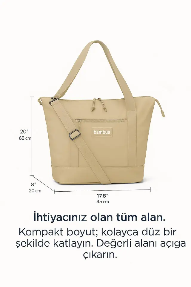 Cüzdan Çanta Genişleyebilen Ve Küçülebilen Körüklü Günlük-Seyahat-Gezi-Omuz Çantası