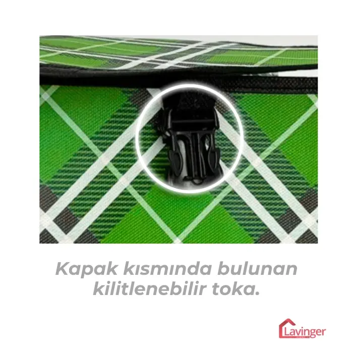 Pazar Arabası Yedek Çantası Taban Suntası Hediye ! Yeşil