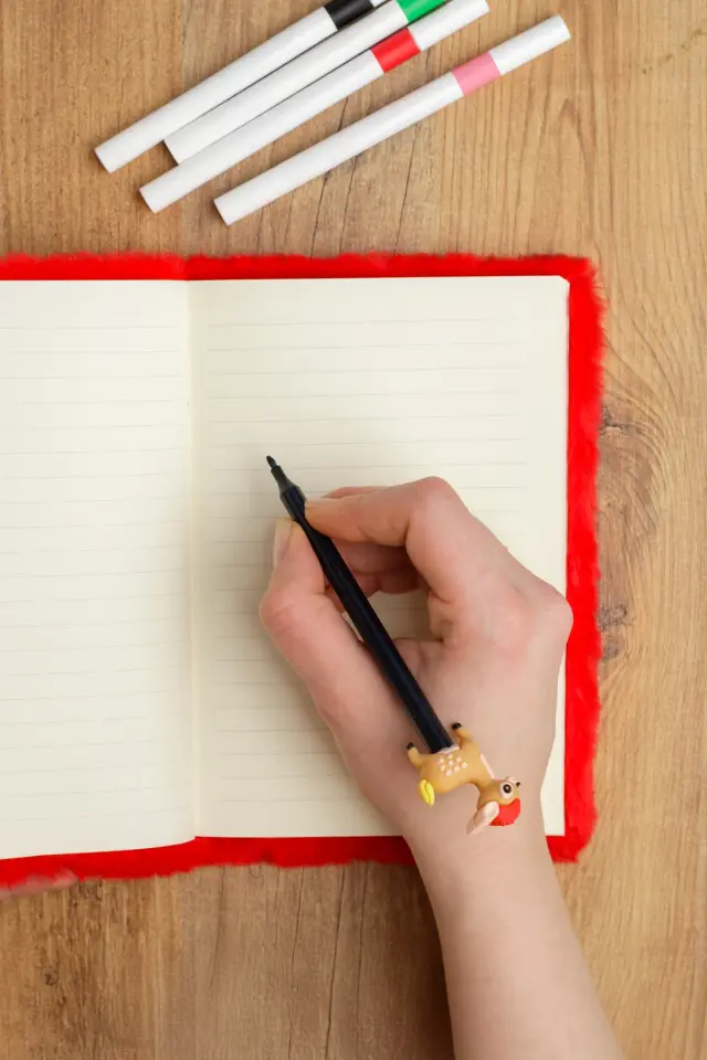 Peluş Hatıra Günlük Anı Defteri Krop Notebook Seri Çilek
