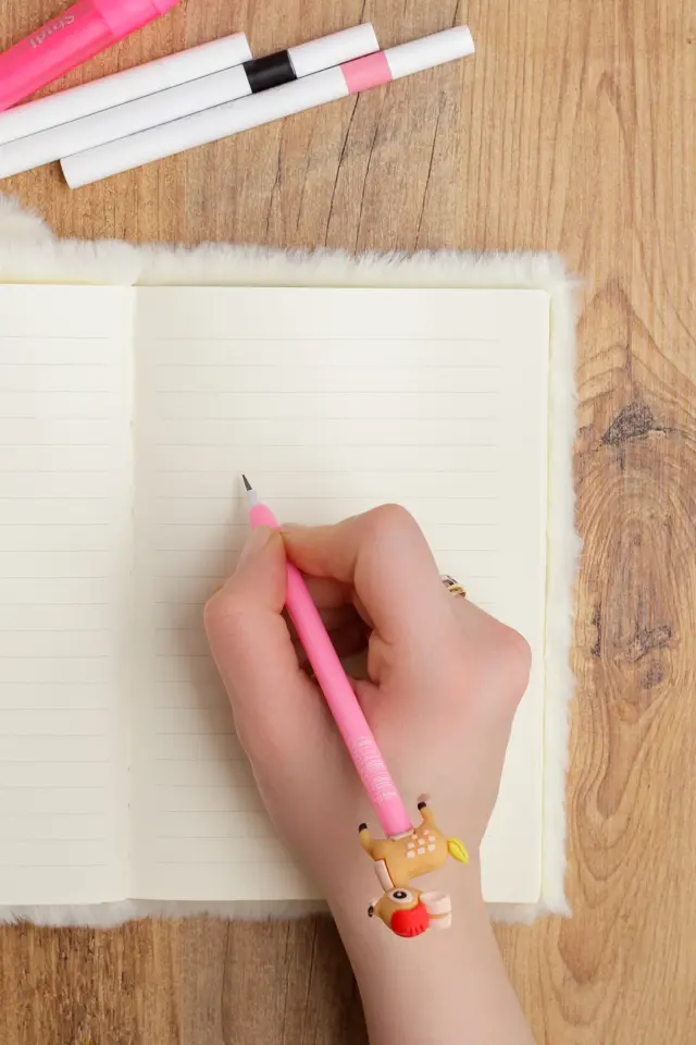 Peluş Hatıra Günlük Anı Defteri Krop Notebook Seri Kalpli Kedi