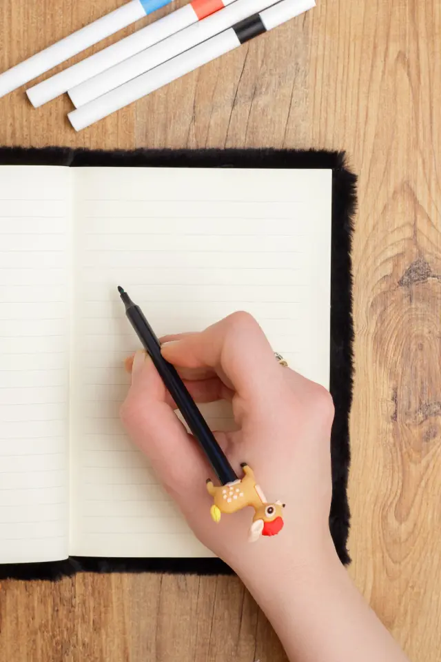 Peluş Hatıra Günlük Anı Defteri Krop Notebook Seri Penguen