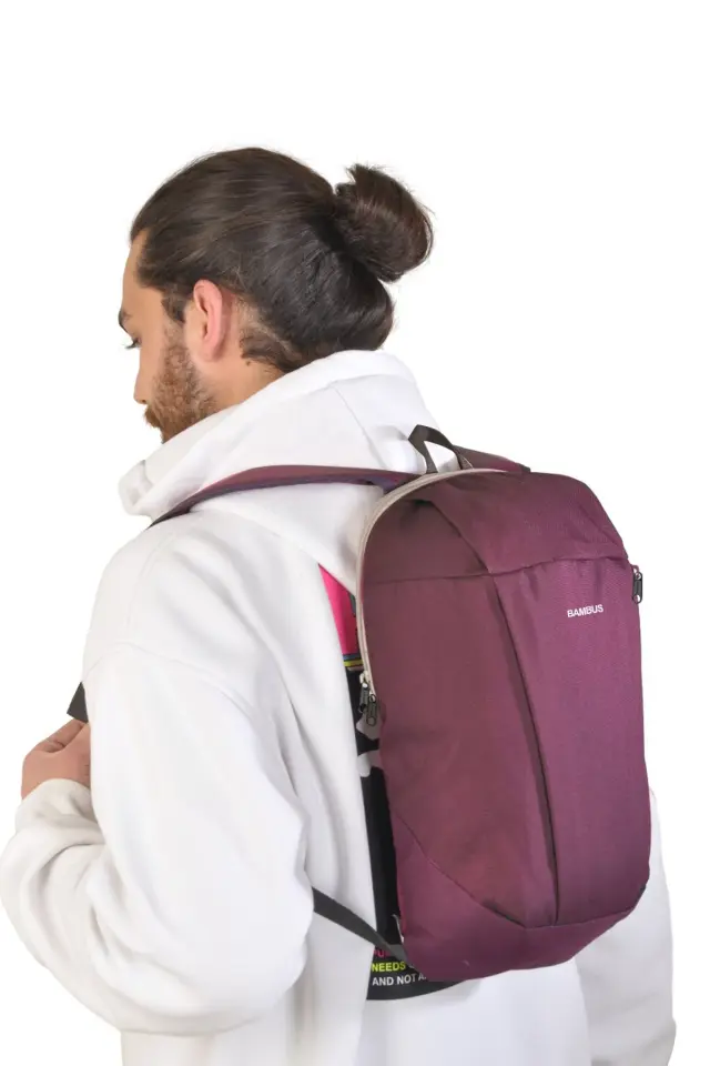 Outdoor Sırt Çantası Spor Antreman Yürüyüş Çantası Mavi